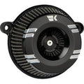 Khrome Werks 250200 Black Klassic Instigator Air Cleaner for Early Twin Cam