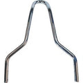 Drag Specialties 1501-0774 Round Sissy Bar- Chrome - 11"H x 11"W