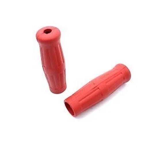 V-Twin 28-0160 Bright Red Grip Set 1909 Style