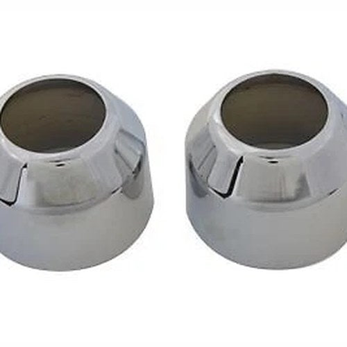 V-Twin 24-0600 41mm Fork Boot Cover Chrome