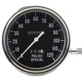 V-Twin 39-0932 Police Special Speedometer with 2:1 Ratio