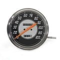 V-Twin 39-0300 Speedometer with 2:1 Ratio and Orange Needle