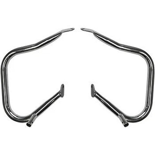 Drag Specialties 0506-0789 Chrome Rear Saddlebag Bars 14-21 Ultra & Road King