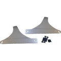 Drag Specialties 1504-0116 Sissy Bar Side Plates- Chrome