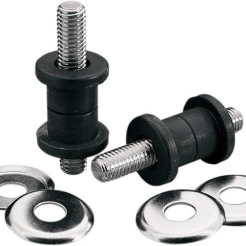 Drag Specialties DS-222053 Riser Bushings Black Rubber for Touring & Trikes