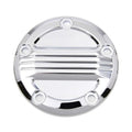 V-Twin 42-1381 Chrome Air Flow Timer Points Ignition Cover for Twin Cam
