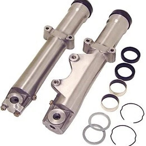 V-Factor 36726 Chrome Lower 41mm Fork Tube Legs for Harley Fxst Softail 84-99