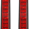 Custom Dynamics PB-CVO-RED Probeam LED Taillight Filler Panels Red Lens for Cvo