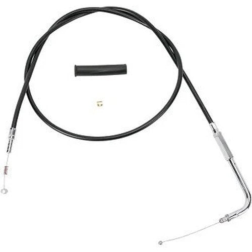 Drag Specialties 0651-0633 Black Vinyl Idle Cable 50"