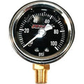 Feuling 9041 Oil Pressure Gauge Bottom Port- Black Face
