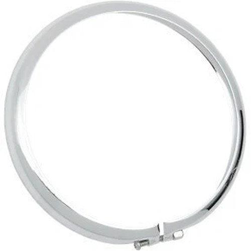 Drag Specialties 2001-0555 Headlight Trim Ring Trim Ring- Chrome 5-3/4"