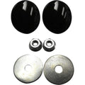 LA Choppers LA-9001-00B Black Inner Fairing Mirror Plug For Harley Batwing 96-23