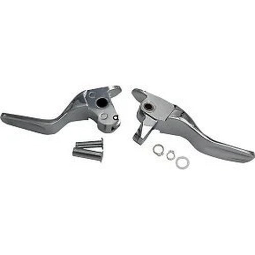 Drag Specialties 0610-2310 Chrome Short Lever Set for 14-16