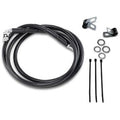 Drag Specialties 1741-2583 Extended Length Black Vinyl Front Brake Line Kit
