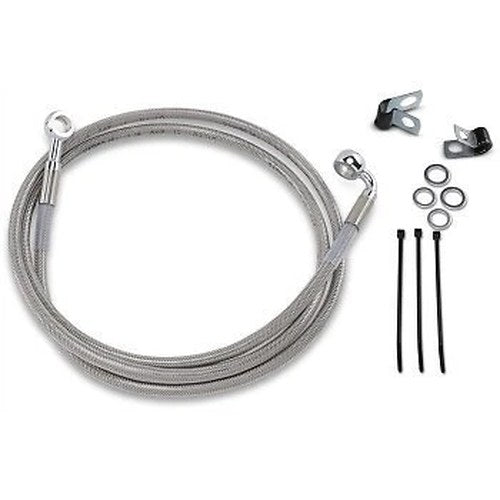 Drag Specialties 1741-2661 Front +10" Extended Stainless Steel Brake Line Kit