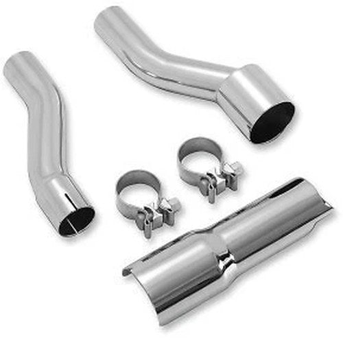 Vance & Hines 16784 Chrome True Dual Adapter Kit for 17-22 Trikes