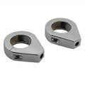 V-Twin 31-0304 Chrome Turn Signal Clamp Set for 35mm Forks