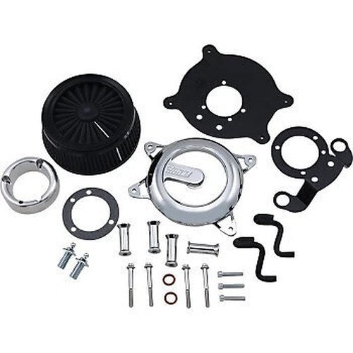 Vance & Hines 70375 Chrome VO2 Rogue Air Intake Kit for 08-16 Touring