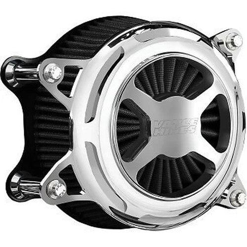 Vance & Hines 72341 Chrome VO2 X Air Cleaner for 08-16 Touring