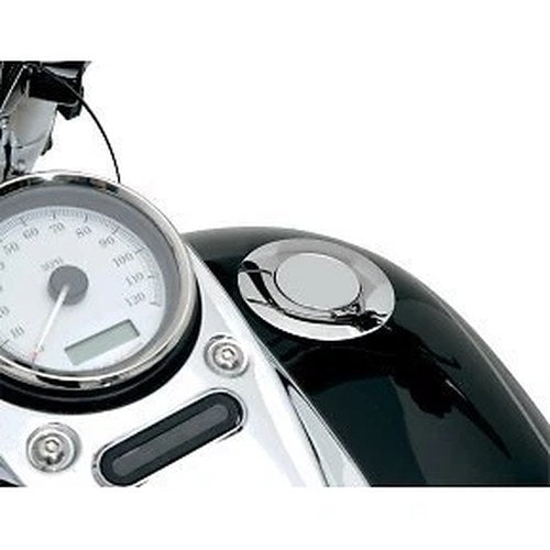 Drag Specialties 0703-0293 Pop-Up Gas Cap- Vented Pop-Up - Chrome