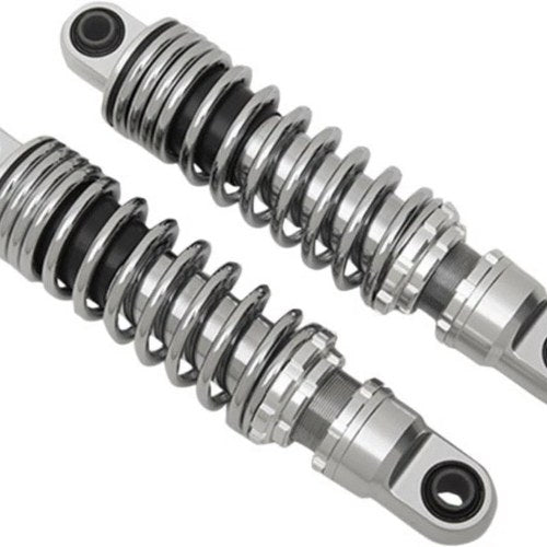 Drag Specialties 1310-1193 Chrome 12" Shocks Adjustable Height - Sportster 04-22
