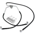 Drag Specialties 1741-2513 Extended Length Black Vinyl Brake Line Kit