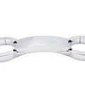 Chrome Fork Brace for Harley 49mm Fxd Dyna Glide Super Glide Low Rider Custom