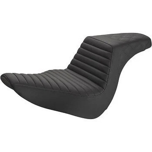 Saddlemen GelCore Pleated Step-Up Seat for 18-20 Harley Fxlr Flsb