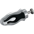 Kuryakyn 4418 Chrome Flamin' Flamed Shifter Peg for Harley