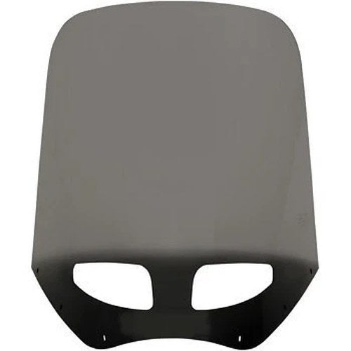 Memphis Shades HD MEP87712 17" Black Smoke Road Warrior Windshield with Vent