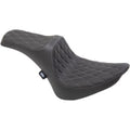 Drag Specialties Predator Iii Silver Diamond Seat Harley Softail FXST/FLST 84-99