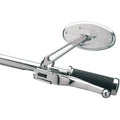 Drag Specialties Arlen Ness Chrome Stealth II Blue Mirror for Harley (SOLD Each)