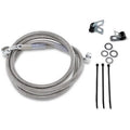 Drag Specialties 1741-2655 Extended Length Stainless Steel Brake Line Kit +4"
