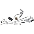 Kuryakyn 9064 +3" Extended Chrome Forward Control Kit for Harley Fxd Dyna 91-17