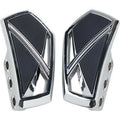 Kuryakyn 5772 Chrome Phantom Mini Boards Floorboards without Adapters