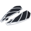 Kuryakyn 5792 Chrome Phantom Driver Floorboards for Touring 83-23 & FL Softail