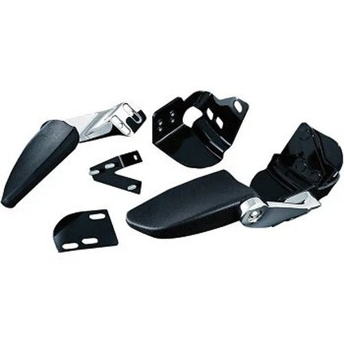 Kuryakyn 8958 Stealth Passenger Armrests for Harley Touring 97-13 with Tour Pak