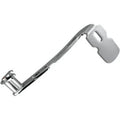 Kuryakyn 1071 Chrome Slotted Extended Brake Pedal for 08-13 Harley Touring