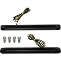 Alloy Art Black Amber/Smoke LED Front Turn Signal Lights for Fat Boy 90-17