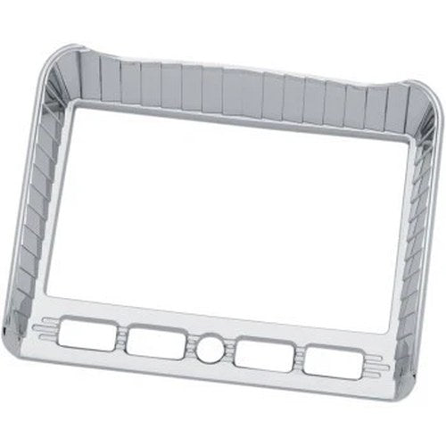Kuryakyn 5198 Chrome Aztec Touchscreen Stereo Accent for Indian Chieftan 17-21