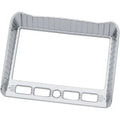 Kuryakyn 5198 Chrome Aztec Touchscreen Stereo Accent for Indian Chieftan 17-21