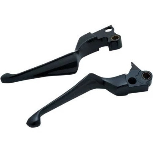 Kuryakyn 1847 Black Boss Blades Levers for Harley Big Twin Softail Dyna 96-17