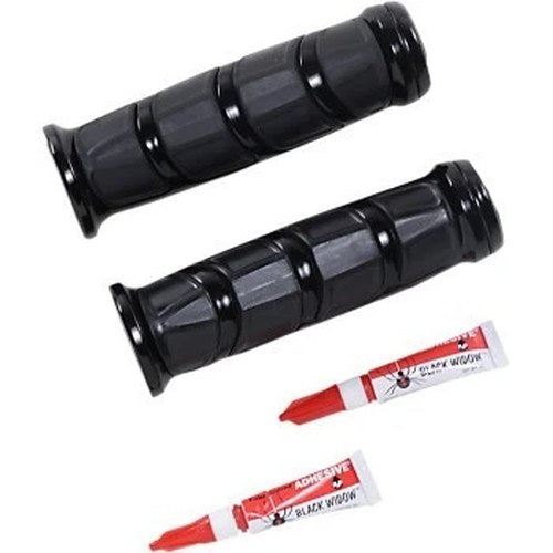 Kuryakyn 6373 Black Kinetic Grips for Honda