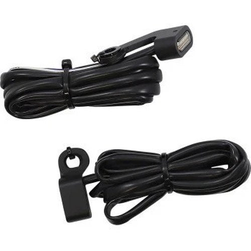 Drag Specialties 2040-2792 Black Amber/White LED Handlebar Marker Lights