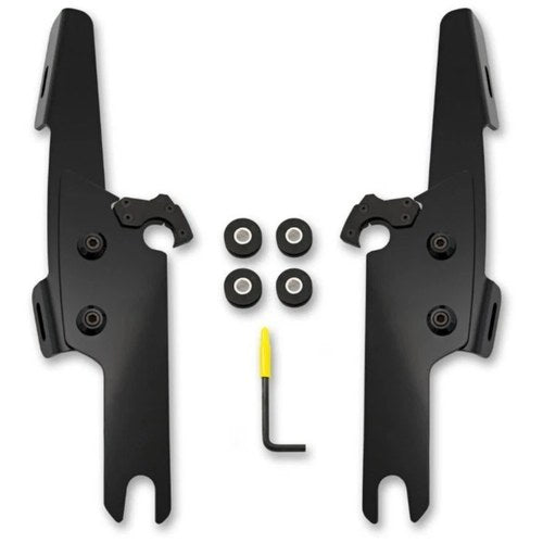 Memphis Shades Fats/Slim Batwing Fairing Mounting Kit Hardware for Road King