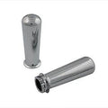 V-Twin 28-0678 Chrome Slugger Style Hand Grip Set for Harley Cable Op Throttle