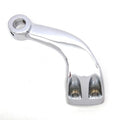 V-Twin 23-0780 Chrome Footpeg Support Driver Right Side