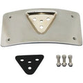 Custom Dynamics CD-PFM-C Chrome Radius 3-Bolt License Plate Mount