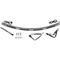 Custom Dynamics Chrome Windshield Trim w LED Turn Signals 06-13 Batwing Harley