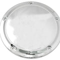 Chrome Smooth Derby Cover for Harley 5-Bolt Twin Cam 00-17